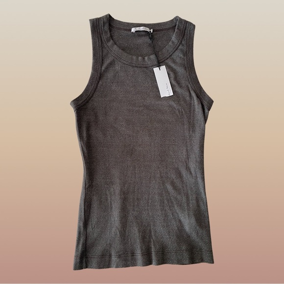 NWT Michael Stars O/S Grey Tank Top - Picture 3 of 6